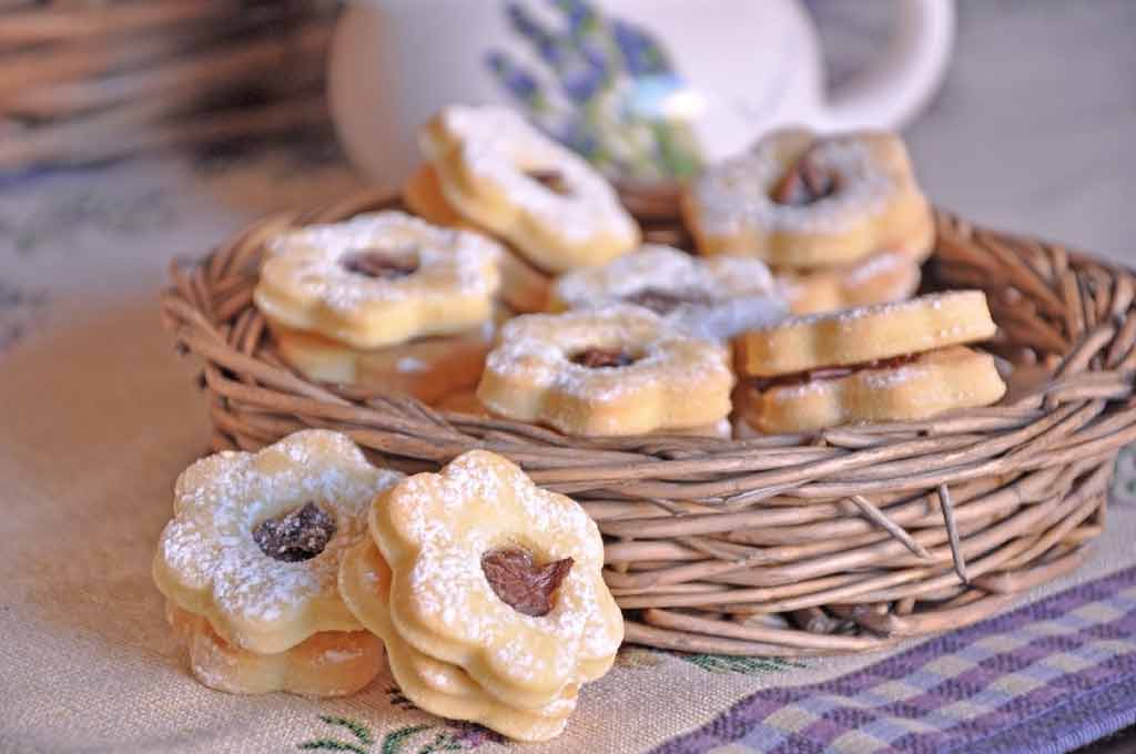 immagine dei biscotti di pasta frolla
